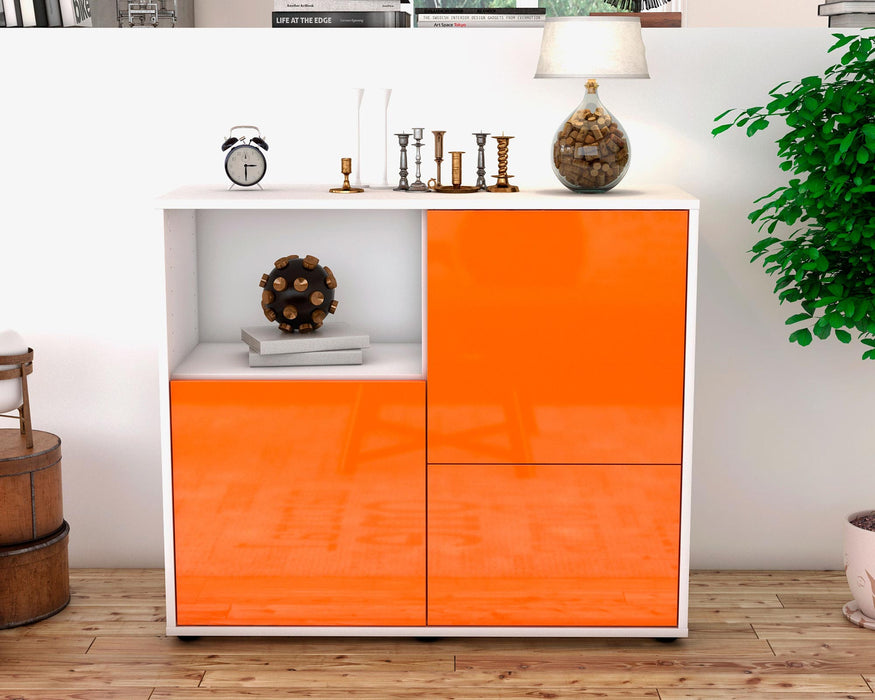 Sideboard Carina, Orange (92x79x35cm)