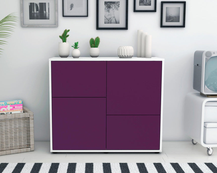 Sideboard Carla, Lila (92x79x35cm)