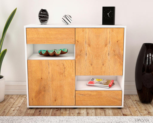 Sideboard Carmelina, Eiche (92x79x35cm)