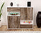 Sideboard Carmelina, Treibholz (92x79x35cm)