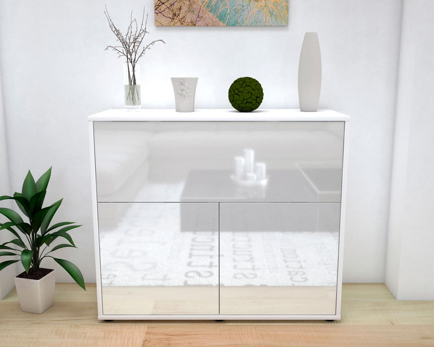 Sideboard Carolin, Weiß (92x79x35cm)