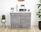 Sideboard Celestina, Beton (92x79x35cm)