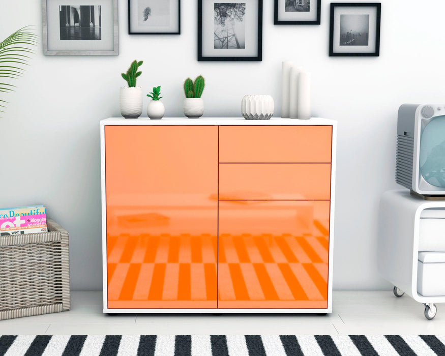 Sideboard Chantal, Orange (92x79x35cm)