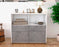 Sideboard Christine, Beton (92x79x35cm)