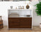 Sideboard Christine, Walnuss (92x79x35cm)