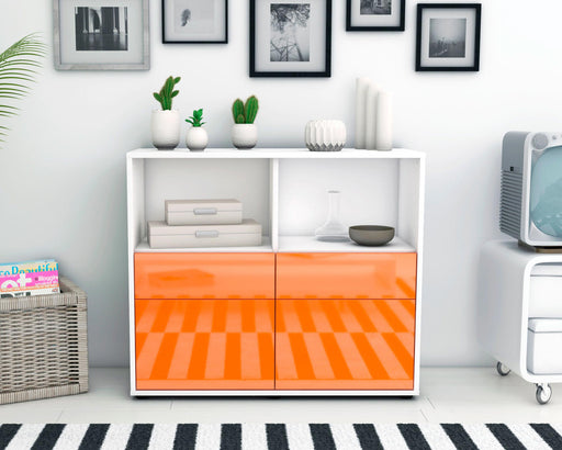 Sideboard Christine, Orange (92x79x35cm)