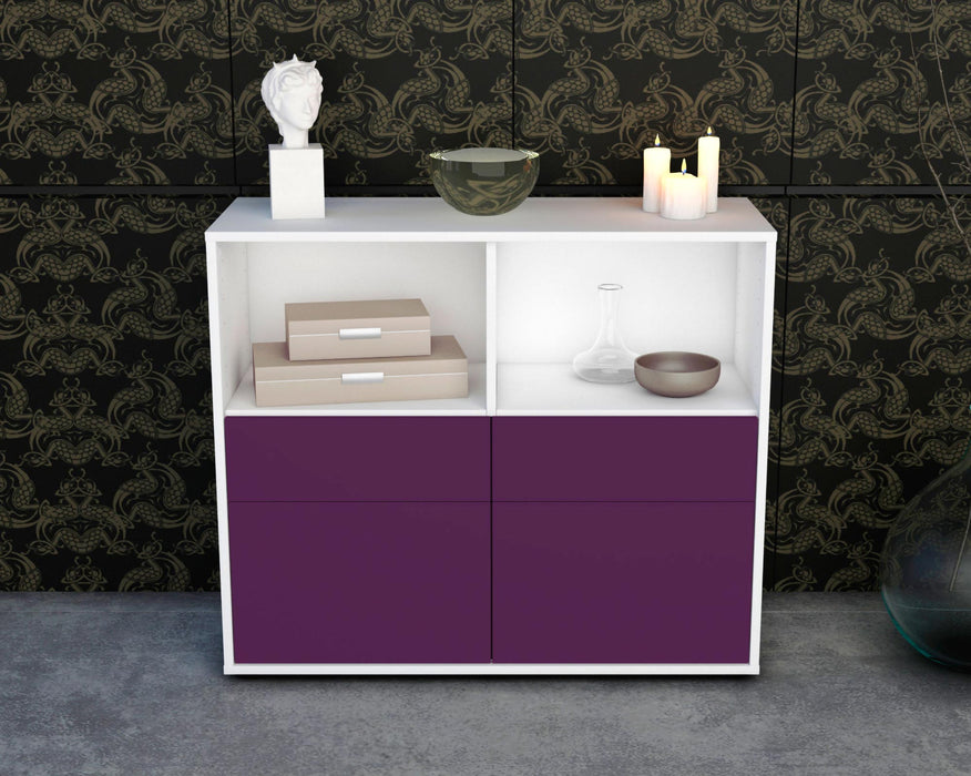 Sideboard Christine, Lila (92x79x35cm)