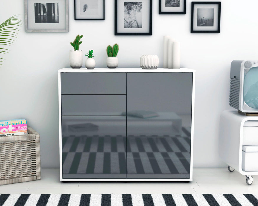 Sideboard Ciara, Grau (92x79x35cm)