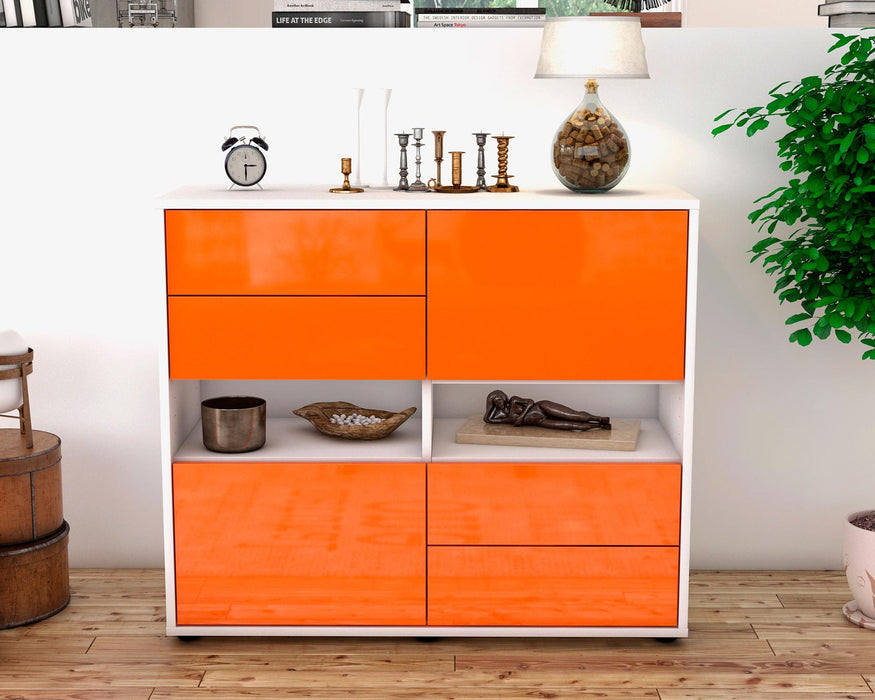 Sideboard Claudia, Orange (92x79x35cm)