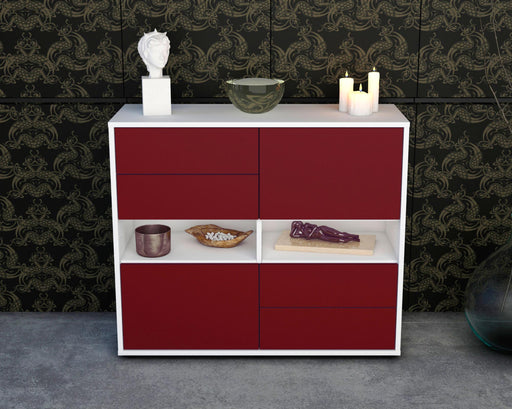 Sideboard Claudia, Bordeaux (92x79x35cm)