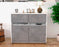 Sideboard Clea, Beton (92x79x35cm)