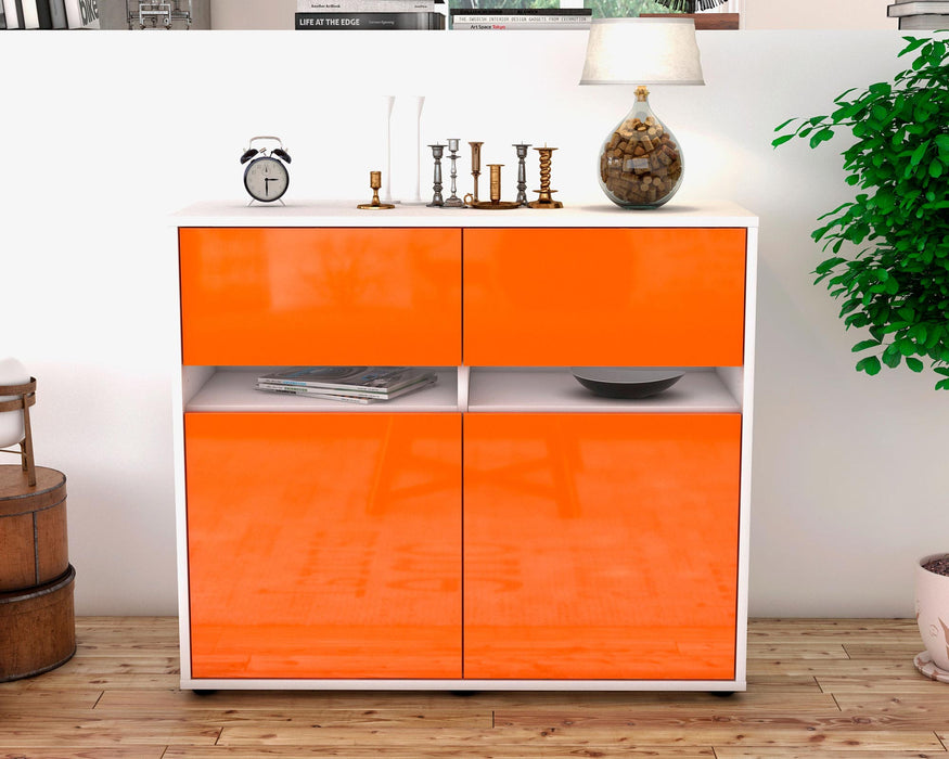 Sideboard Clea, Orange (92x79x35cm)