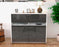 Sideboard Clea, Grau (92x79x35cm)