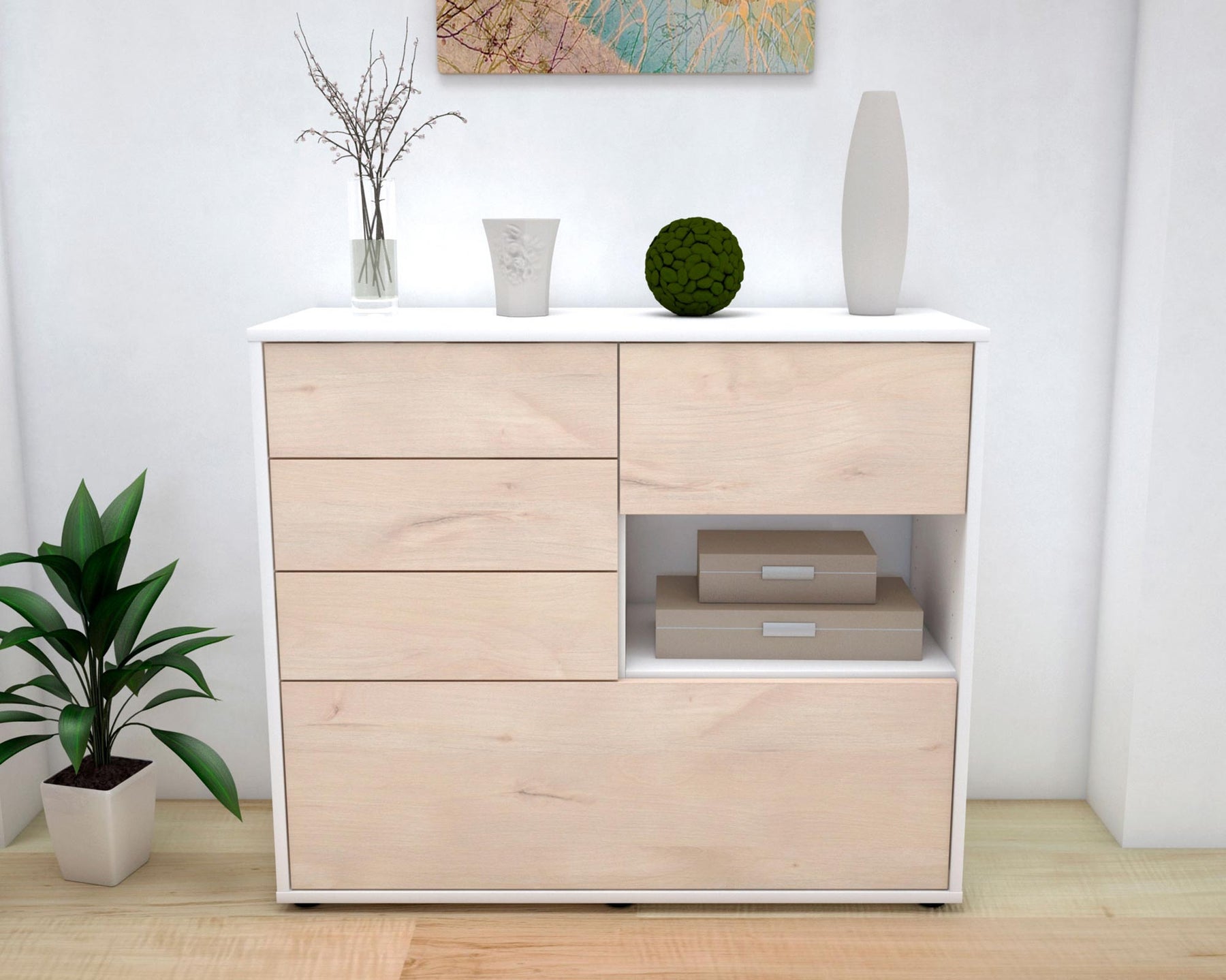 Sideboard Coco, Zeder (92x79x35cm)