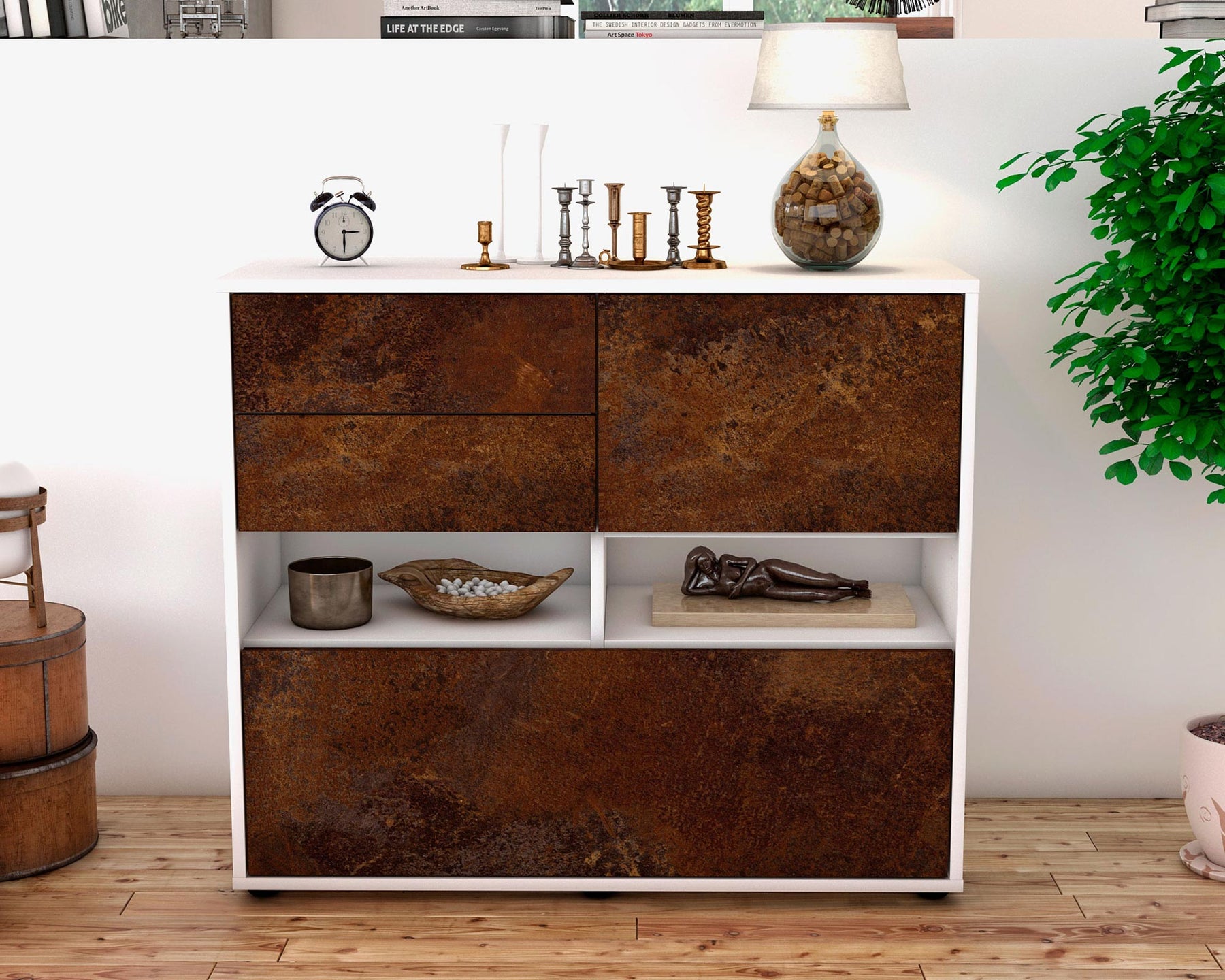 Sideboard Cornelia, Rost (92x79x35cm)