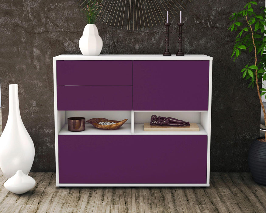 Sideboard Cornelia, Lila (92x79x35cm)