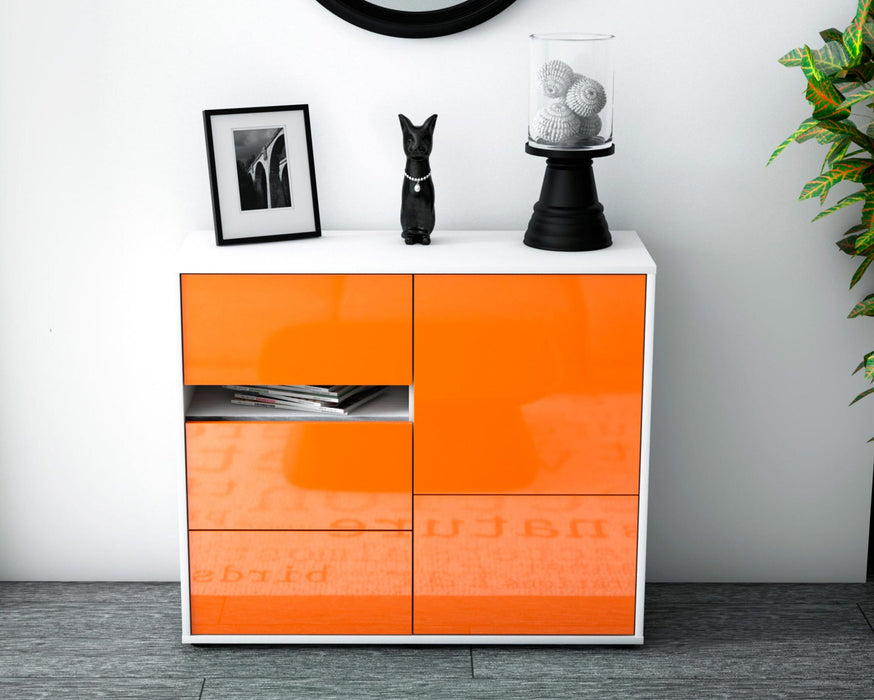 Sideboard Davina, Orange (92x79x35cm)