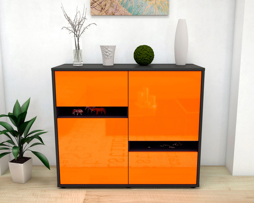 Sideboard Carlotta, Orange (92x79x35cm)