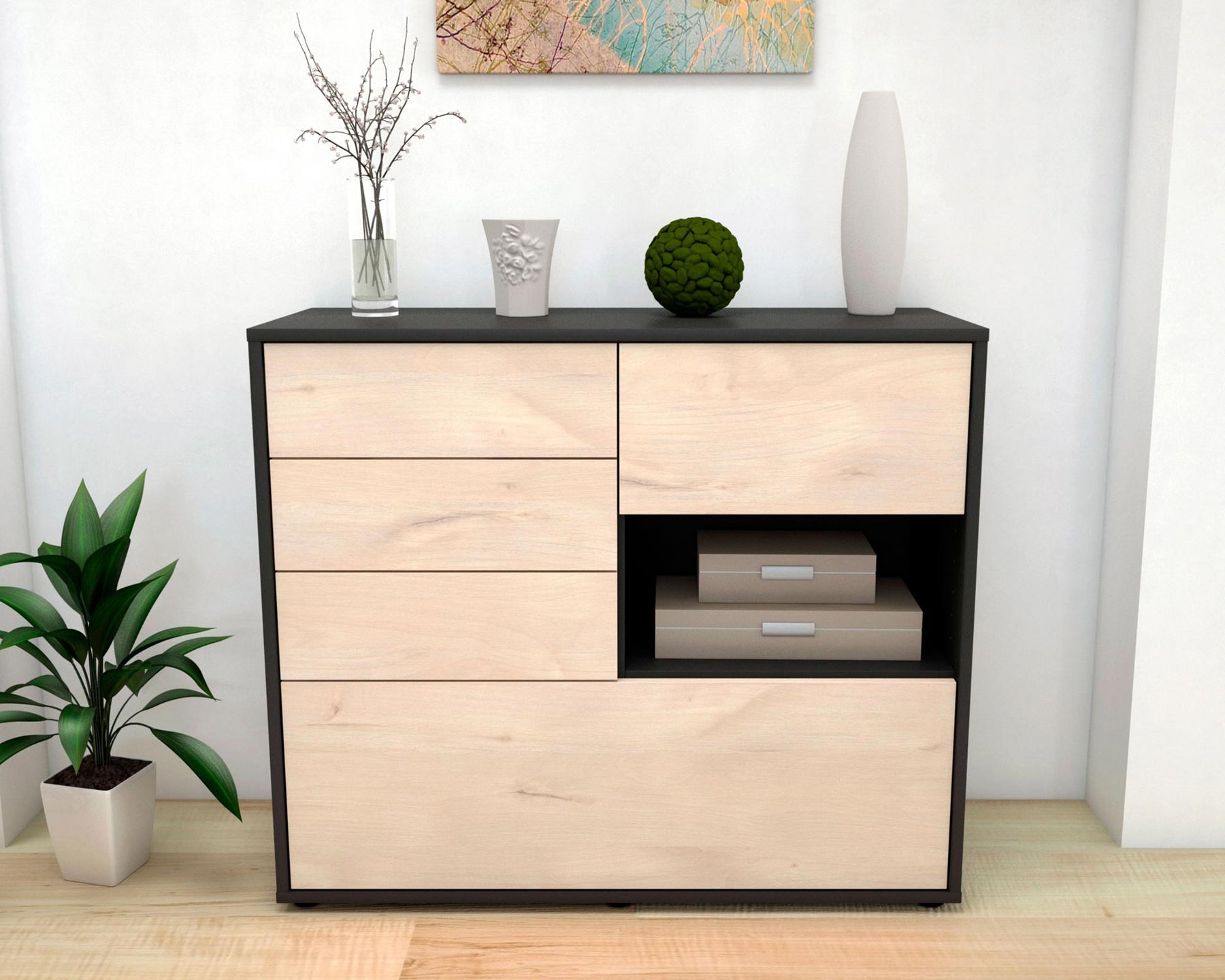 Sideboard Coco, Zeder (92x79x35cm)