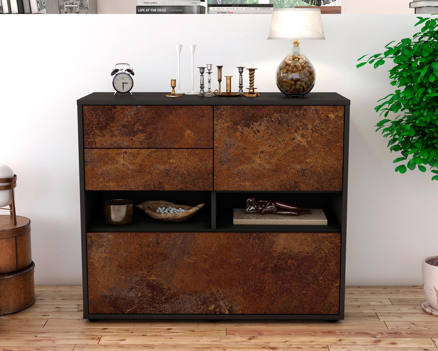 Sideboard Cornelia, Rost (92x79x35cm)