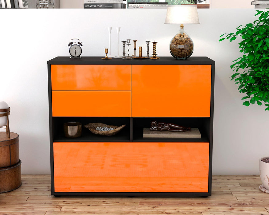 Sideboard Cornelia, Orange (92x79x35cm)