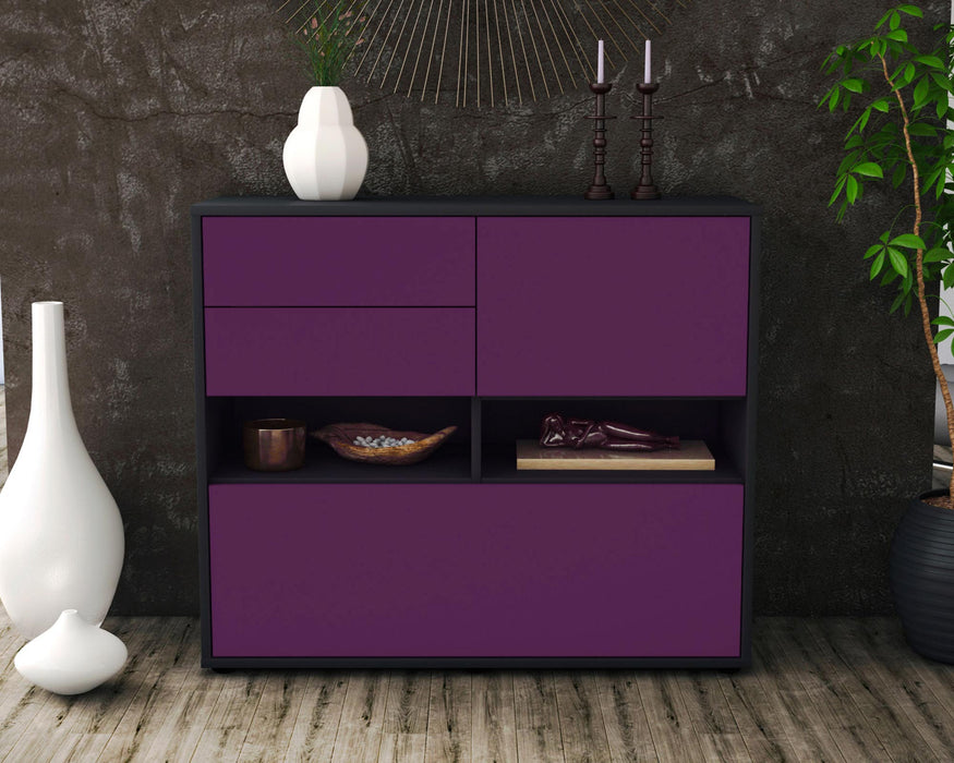 Sideboard Cornelia, Lila (92x79x35cm)