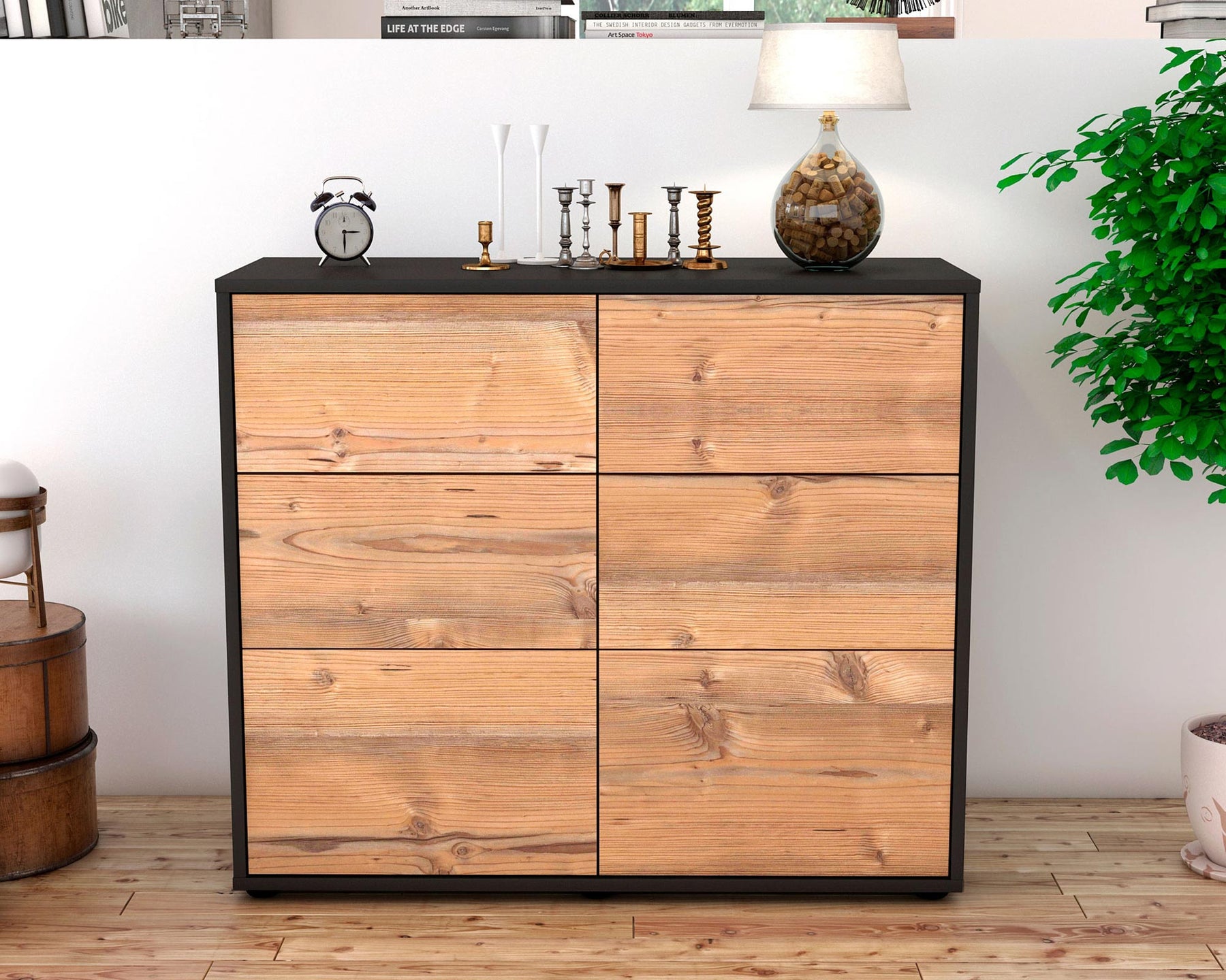 Sideboard Dalida, Pinie (92x79x35cm)