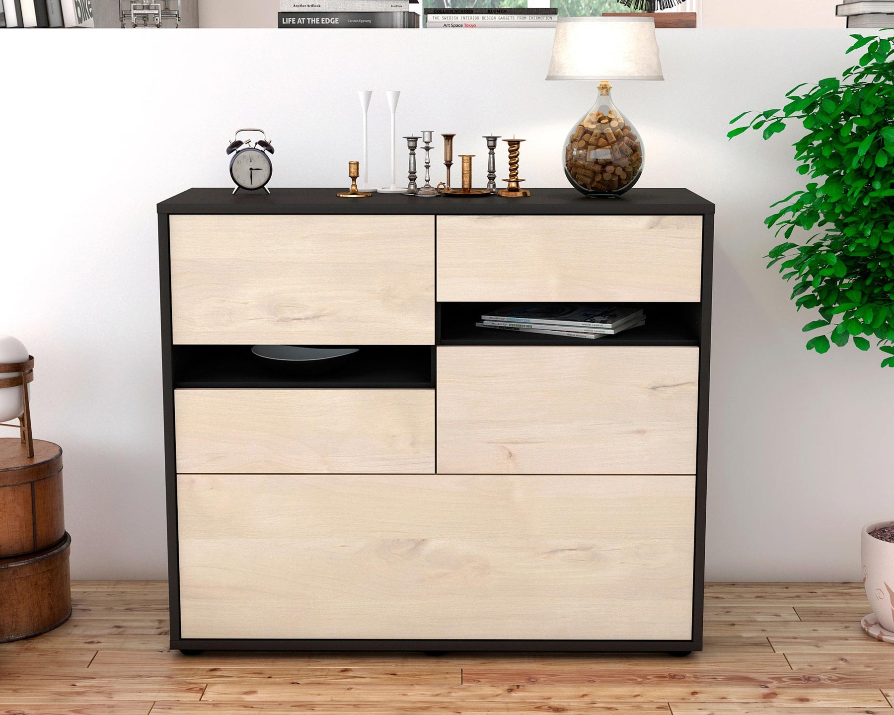 Sideboard Daria, Zeder (92x79x35cm)