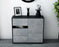 Sideboard Davina, Beton (92x79x35cm)