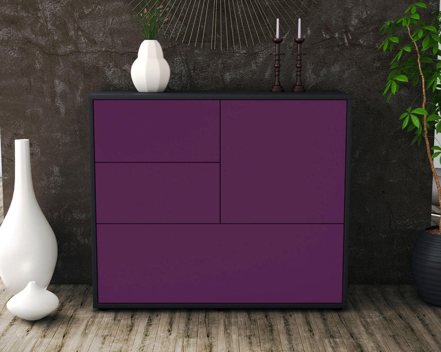 Sideboard Deanna, Lila (92x79x35cm)