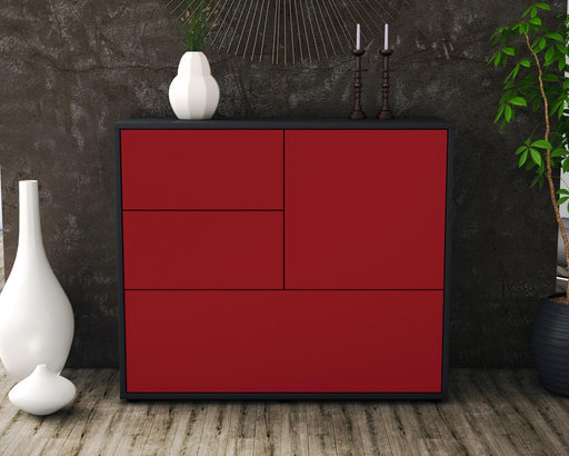 Sideboard Deanna, Bordeaux (92x79x35cm)