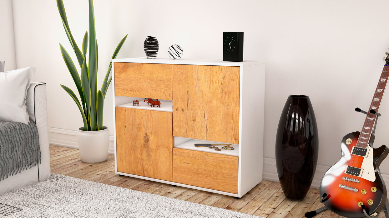 Sideboard Carlotta, Eiche (92x79x35cm)