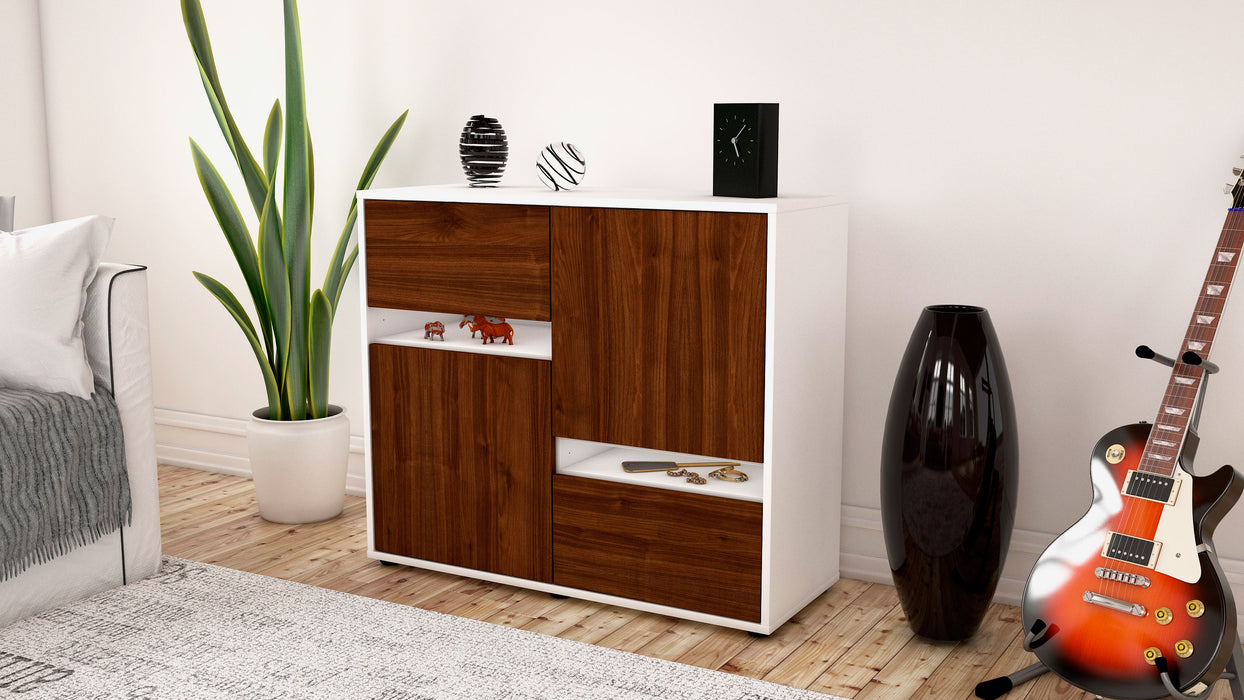 Sideboard Carlotta, Walnuss (92x79x35cm)