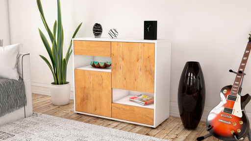 Sideboard Carmelina, Eiche (92x79x35cm)