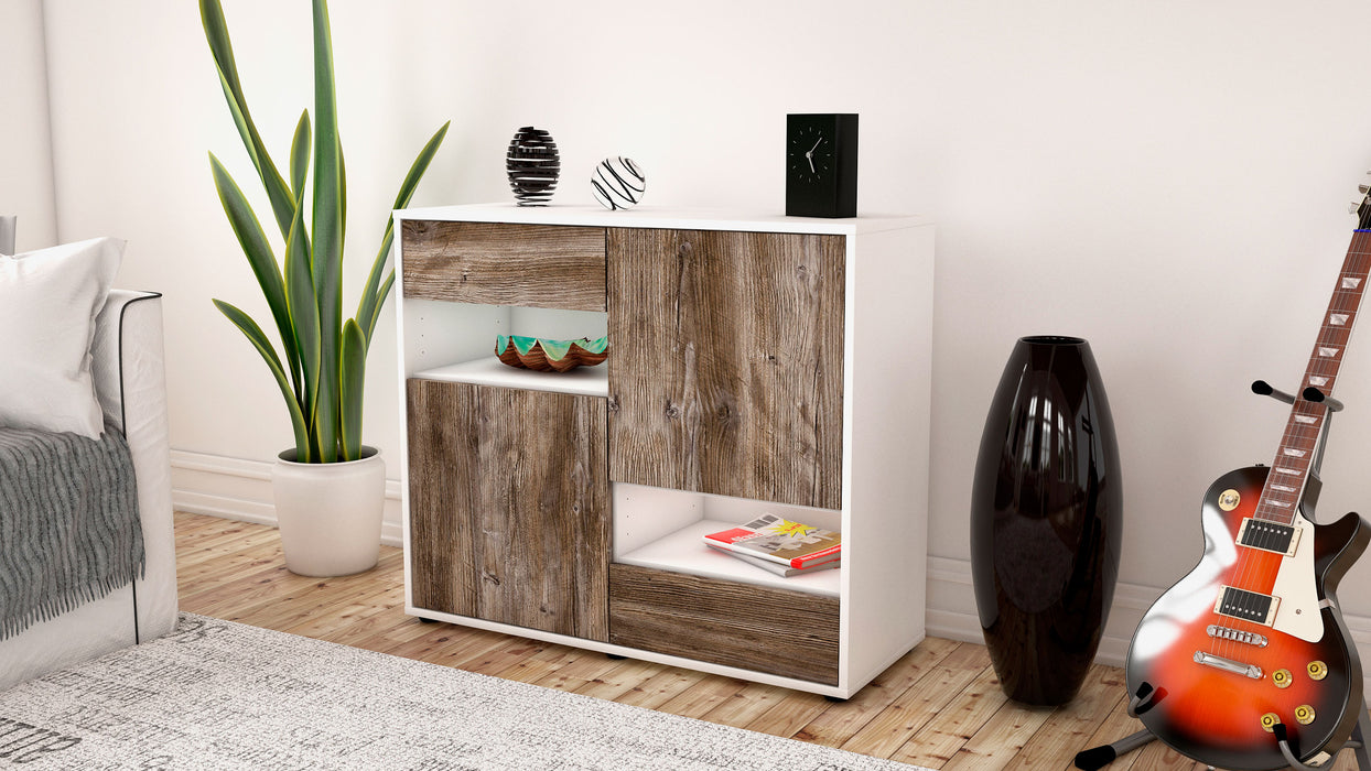 Sideboard Carmelina, Treibholz (92x79x35cm)