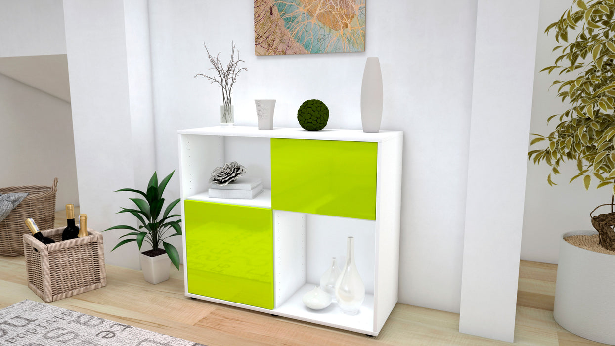 Sideboard Carola, Grün (92x79x35cm)