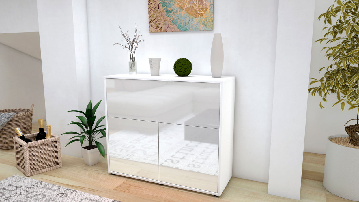 Sideboard Carolin, Weiß (92x79x35cm)