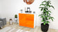 Sideboard Cecilia, Orange (92x79x35cm)