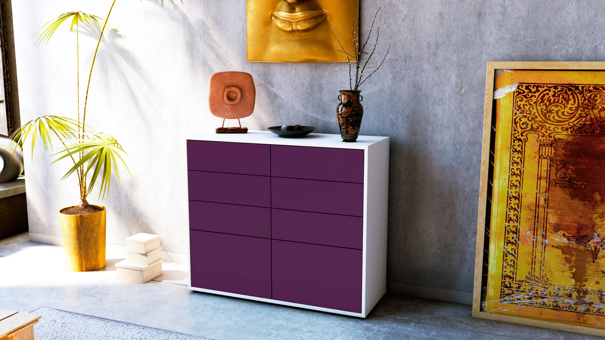 Sideboard Celeste, Lila (92x79x35cm)