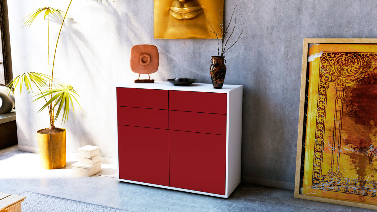 Sideboard Celia, Bordeaux (92x79x35cm)