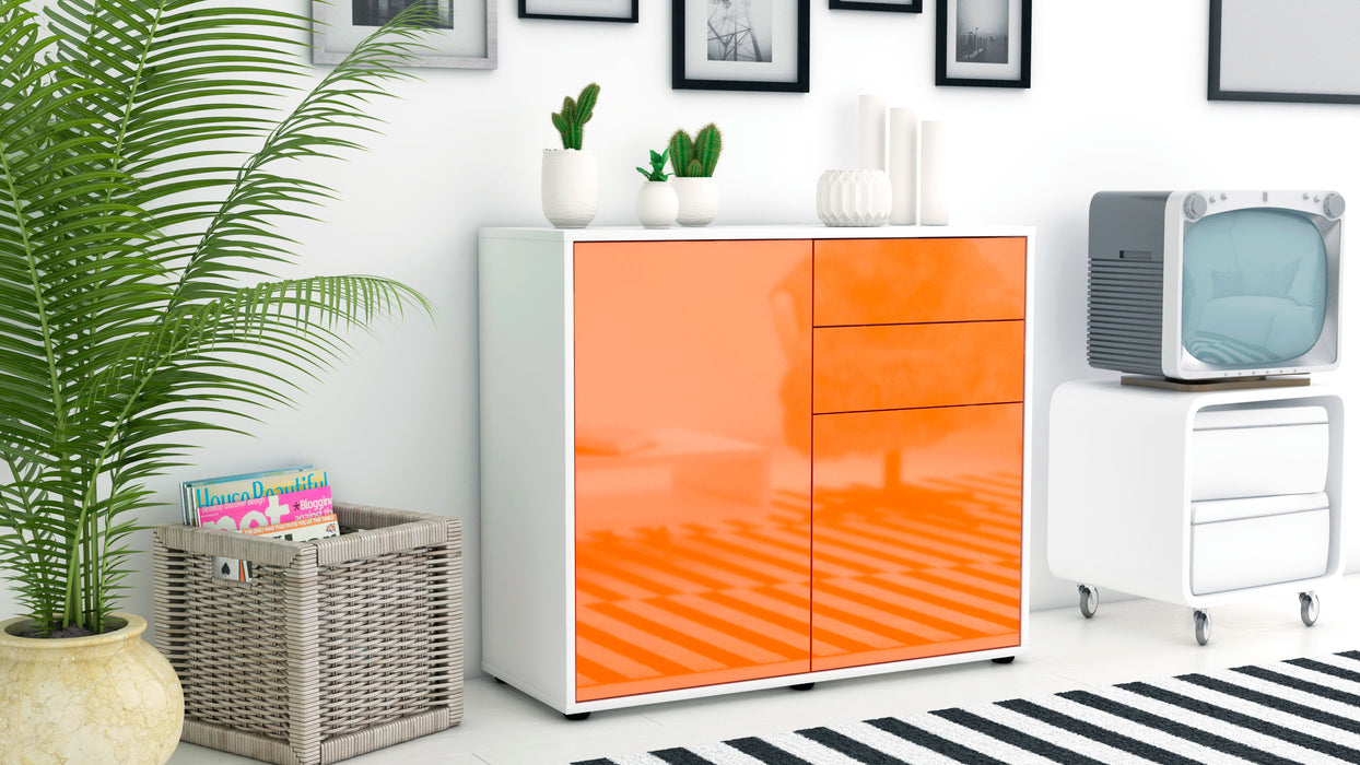 Sideboard Chantal, Orange (92x79x35cm)