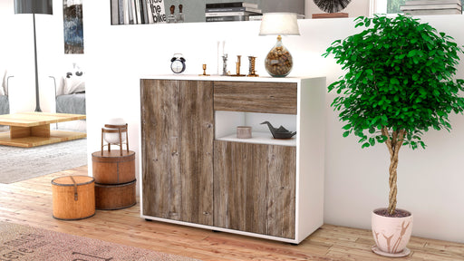 Sideboard Charlotta, Treibholz (92x79x35cm)