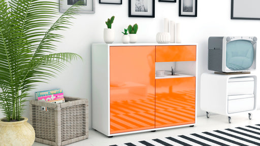 Sideboard Charlotta, Orange (92x79x35cm)