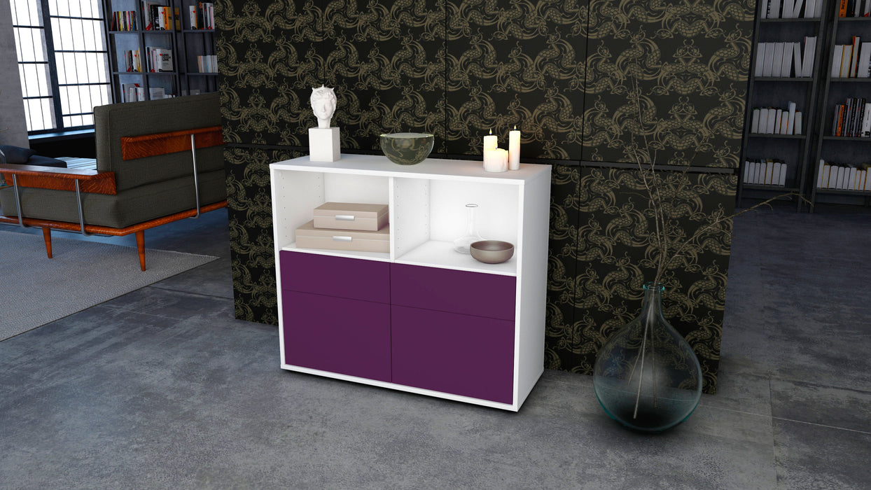 Sideboard Christine, Lila (92x79x35cm)