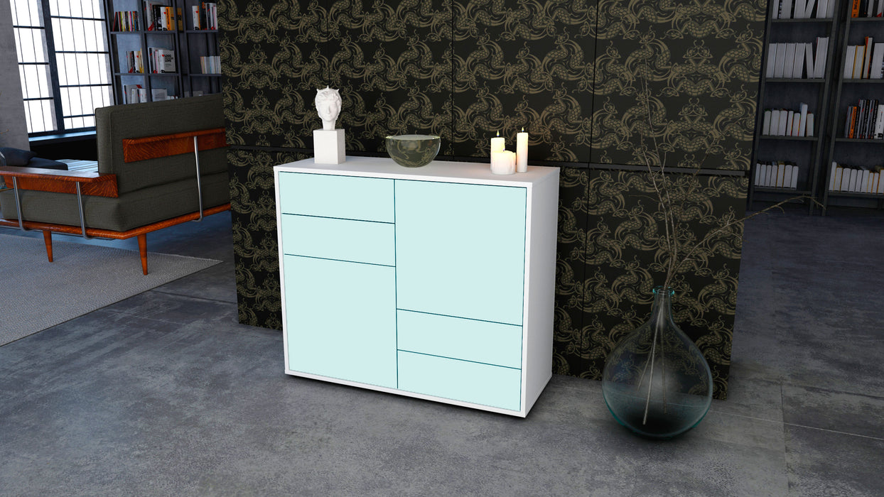 Sideboard Ciara, Mint (92x79x35cm)