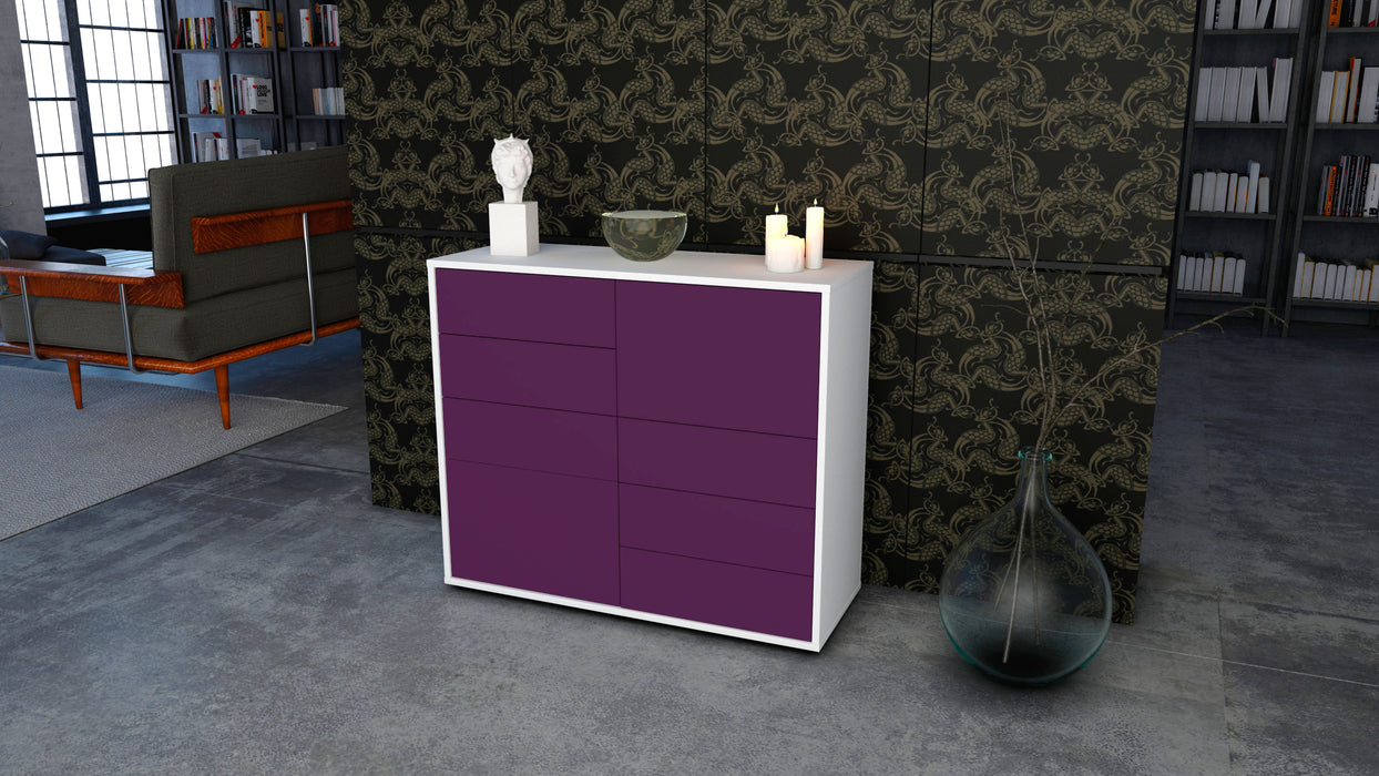 Sideboard Circe, Lila (92x79x35cm)