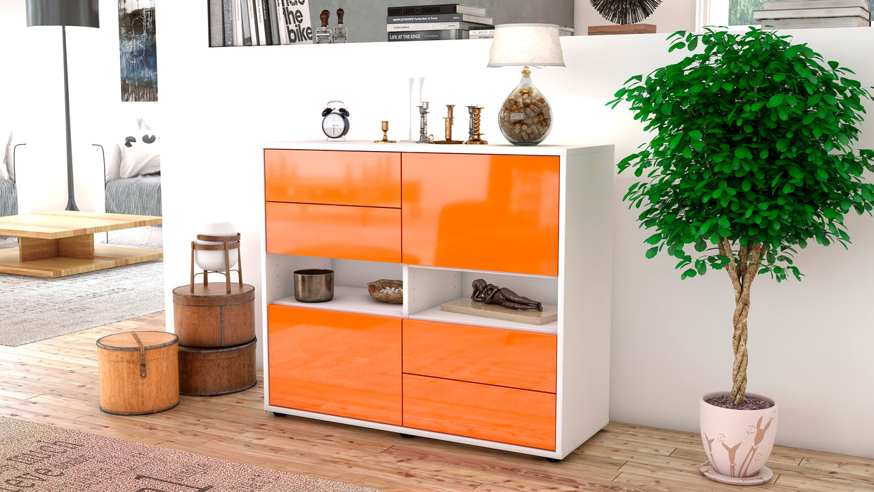 Sideboard Claudia, Orange (92x79x35cm)