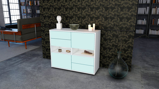 Sideboard Claudia, Mint (92x79x35cm)