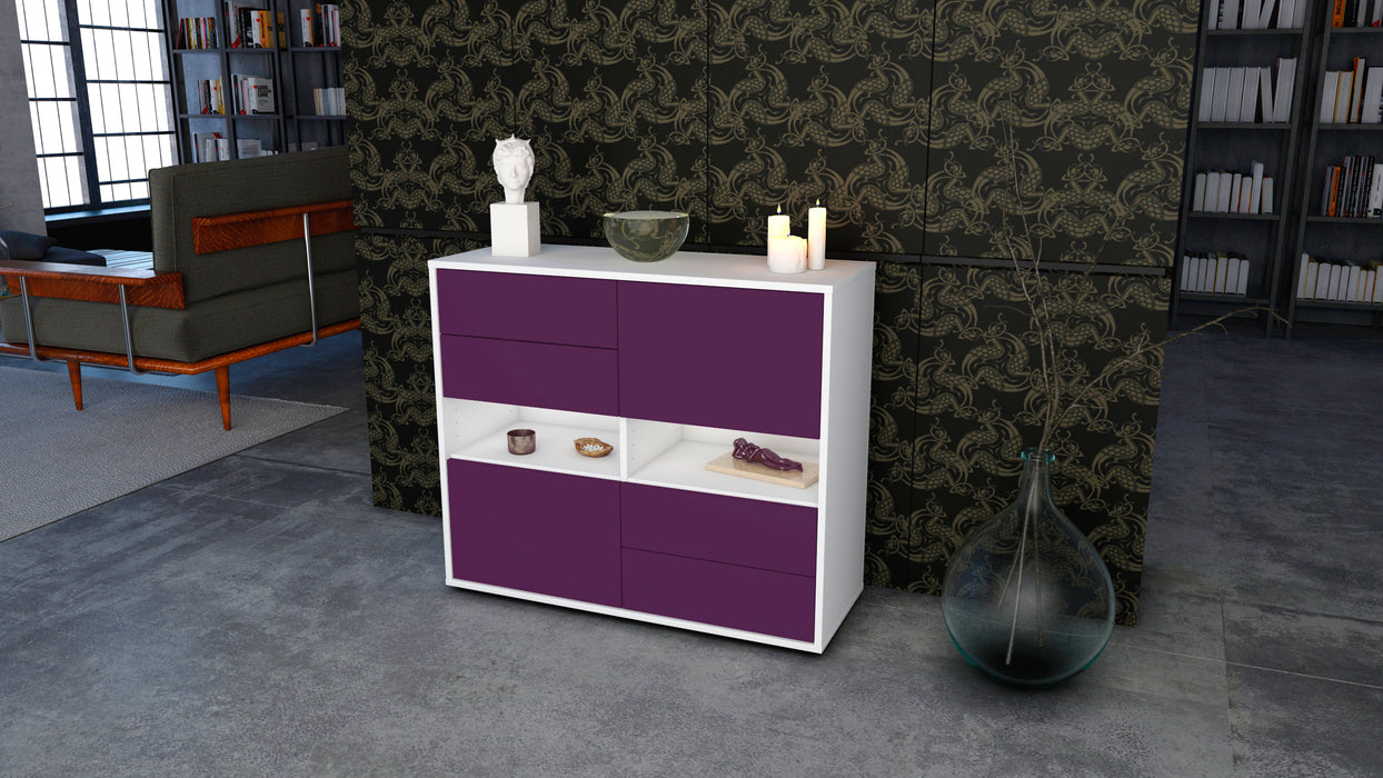 Sideboard Claudia, Lila (92x79x35cm)