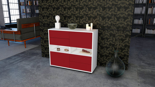 Sideboard Claudia, Bordeaux (92x79x35cm)